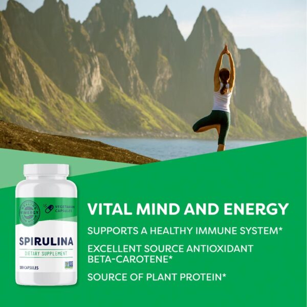 Vimergy-Spirulina-Kapseln