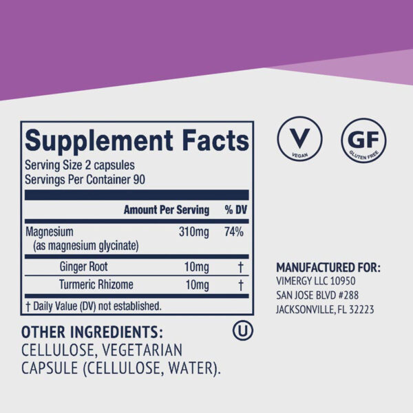 Vimergy® Magnesiumglycinat - Bilde 4