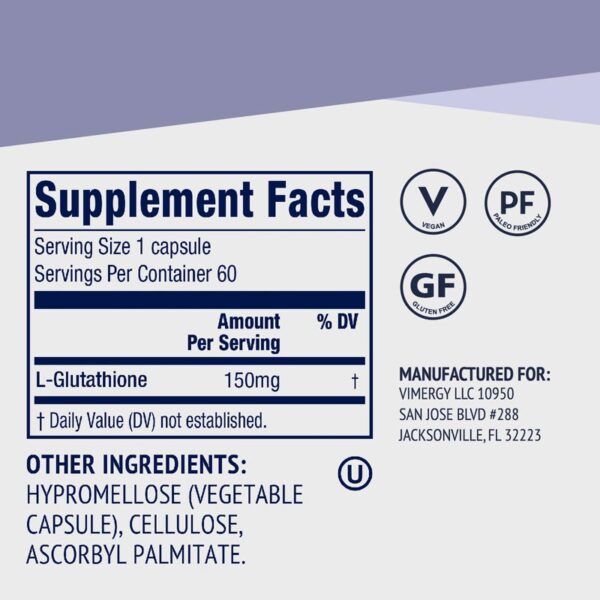Vimergy® Glutathione - Bilde 4