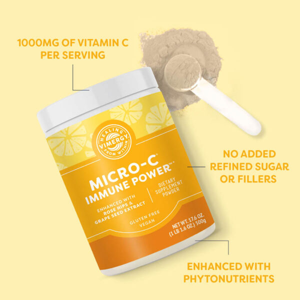 Fordelaktig størrelse Vimergy® Micro-C Immune Power - 500 g - Bilde 3