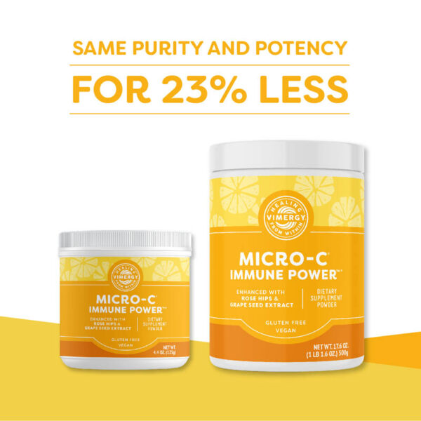 Fordelaktig størrelse Vimergy® Micro-C Immune Power - 500 g - Bilde 5