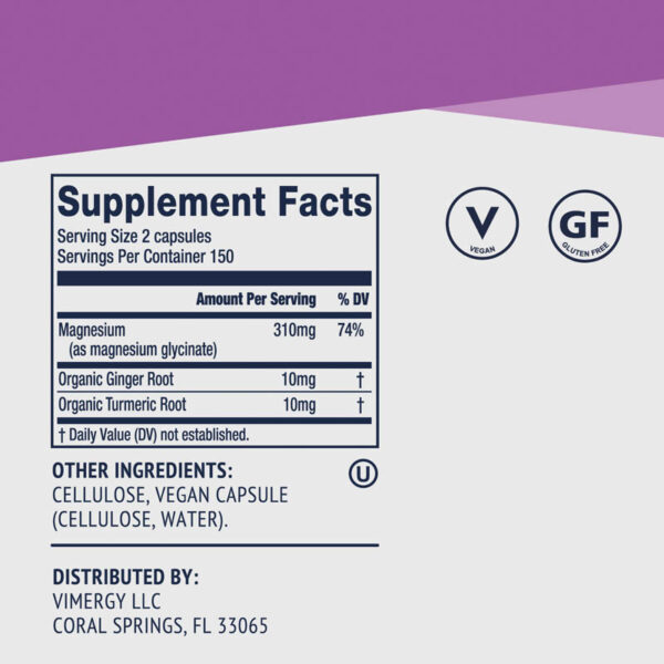 Vimergy-Magnesium Glycinate_300 Kapseln