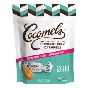 Cocomels kokosmelk karamellbonbons med havsalt-smak